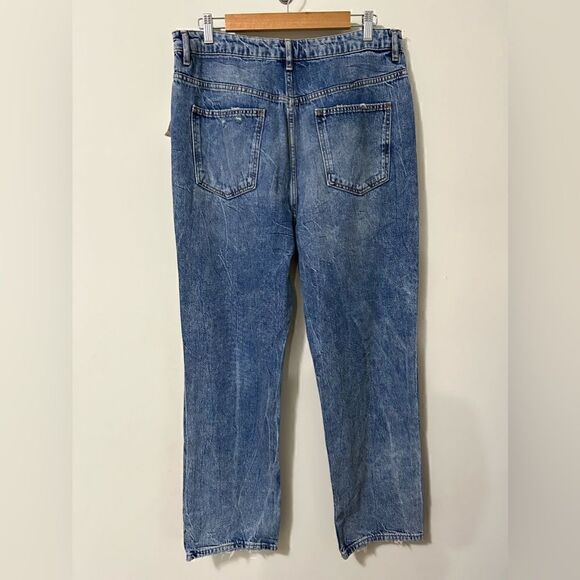 NWT Free People Dakota Straight Leg Jean in Indigo Blue - Picture 8 of 12